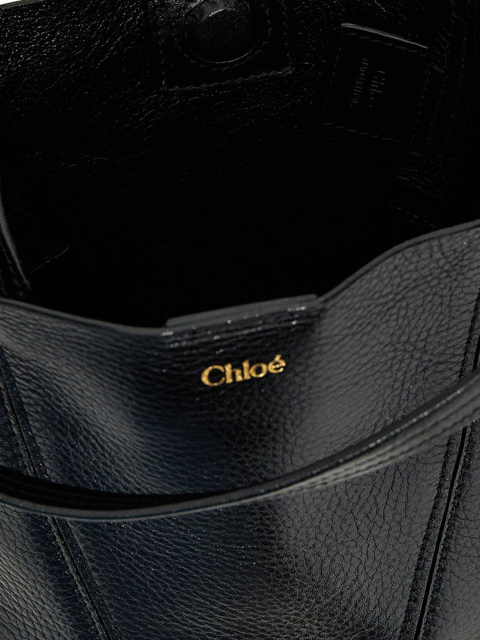 Chloè Bags Black Leather Cow