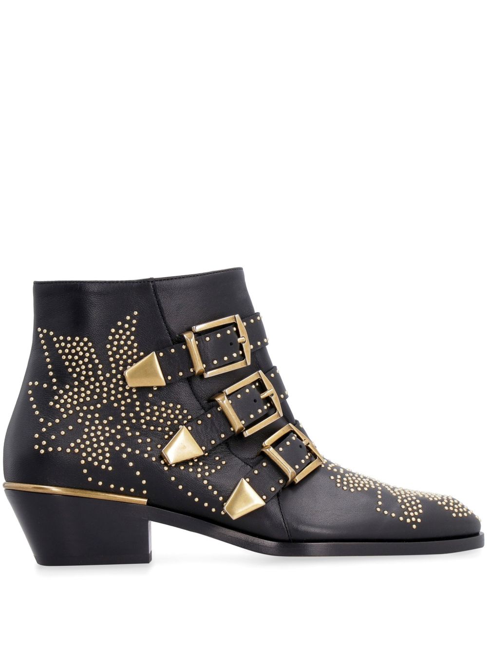 Chloè Boots Black Calf Leather