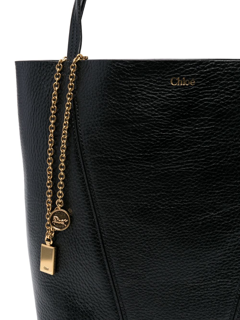 Chloè Bags Black Leather Cow