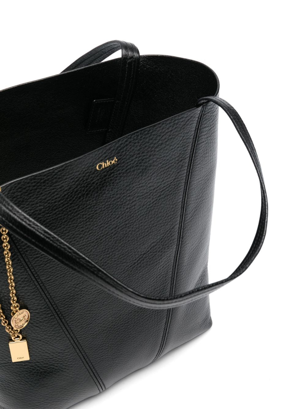 Chloè Bags Black Leather Cow