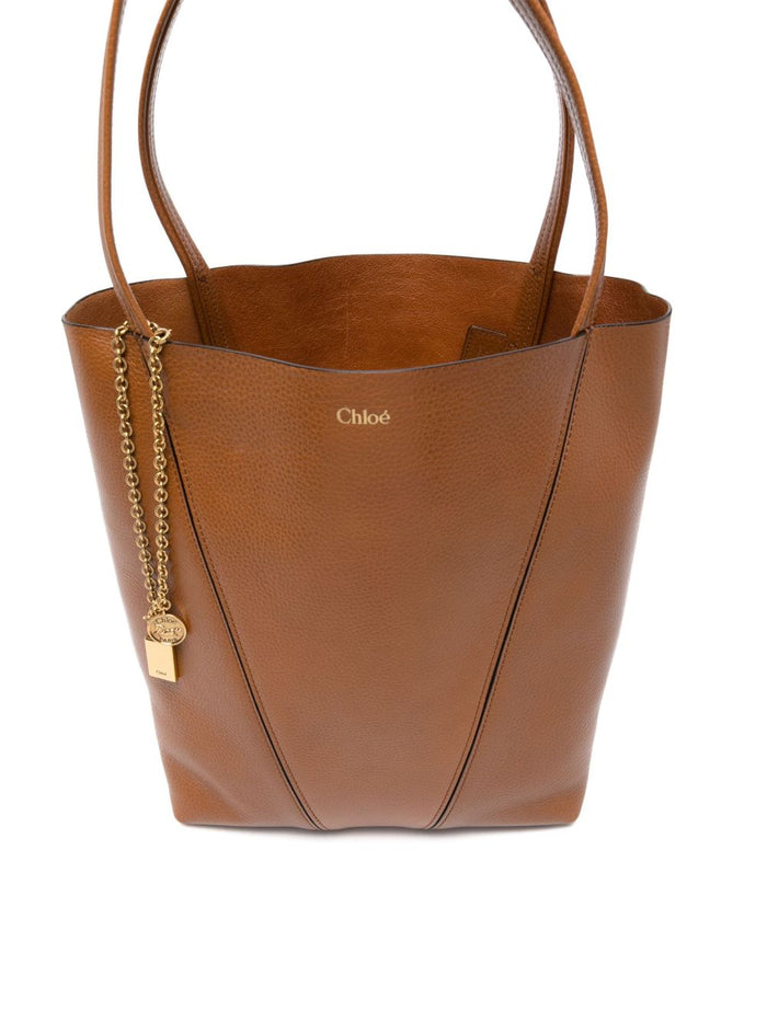 Chloè Bags Leather Brown Cow