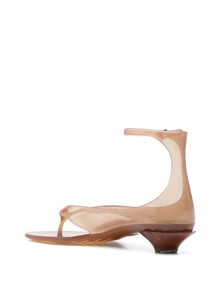 Chloè Sandals Beige Thermoplastic Polyurethane