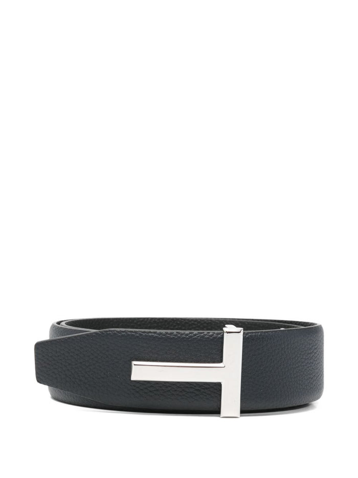 Tom Ford Belts Blue Calf Leather