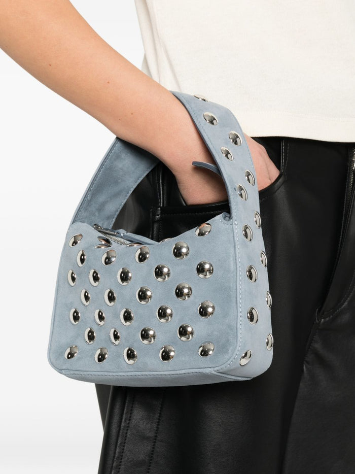 Khaite Bags Grey Outer: Calf Suede