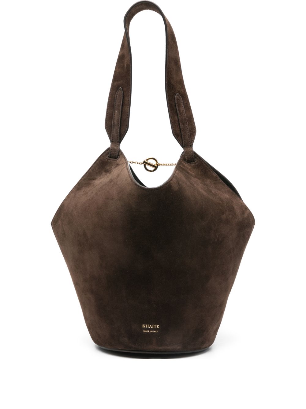 Khaite Bags Marrone Scuro Calf Suede
