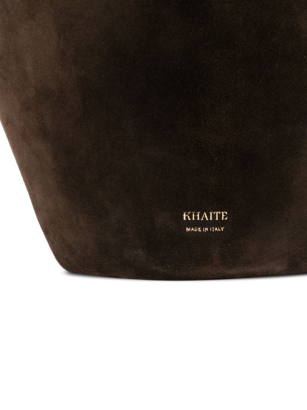 Khaite Bags Marrone Scuro Calf Suede