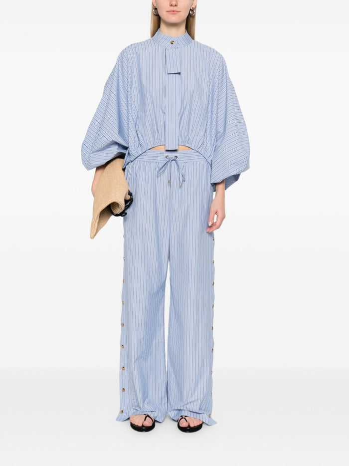 Zimmermann Shirts Clear Blue Polyester Cotton