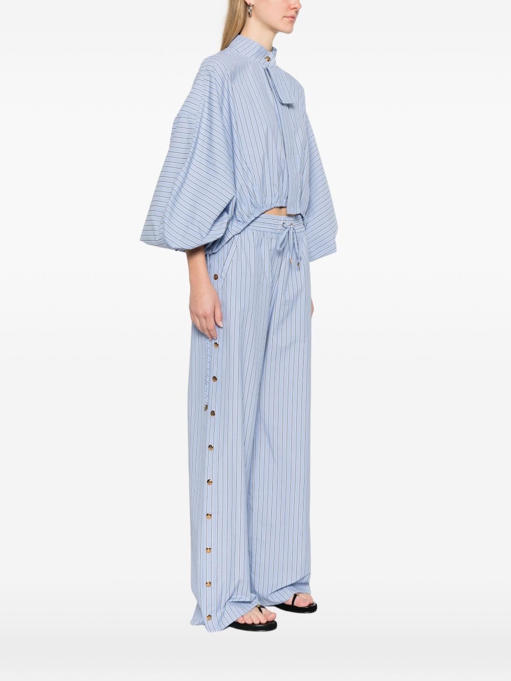 Zimmermann Shirts Clear Blue Polyester Cotton