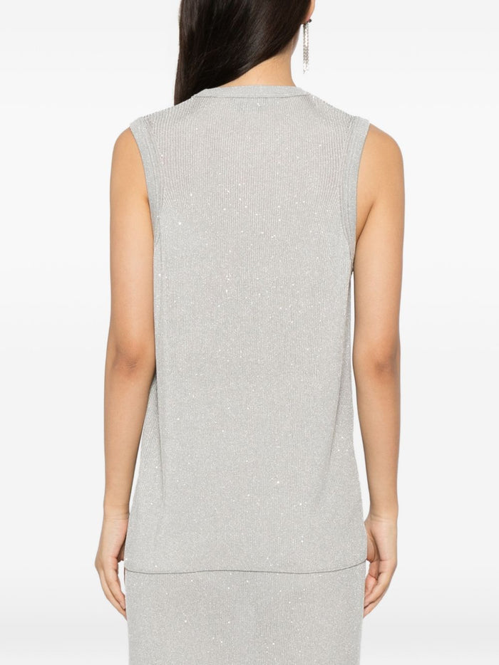 Tom Ford Top Silver Viscose