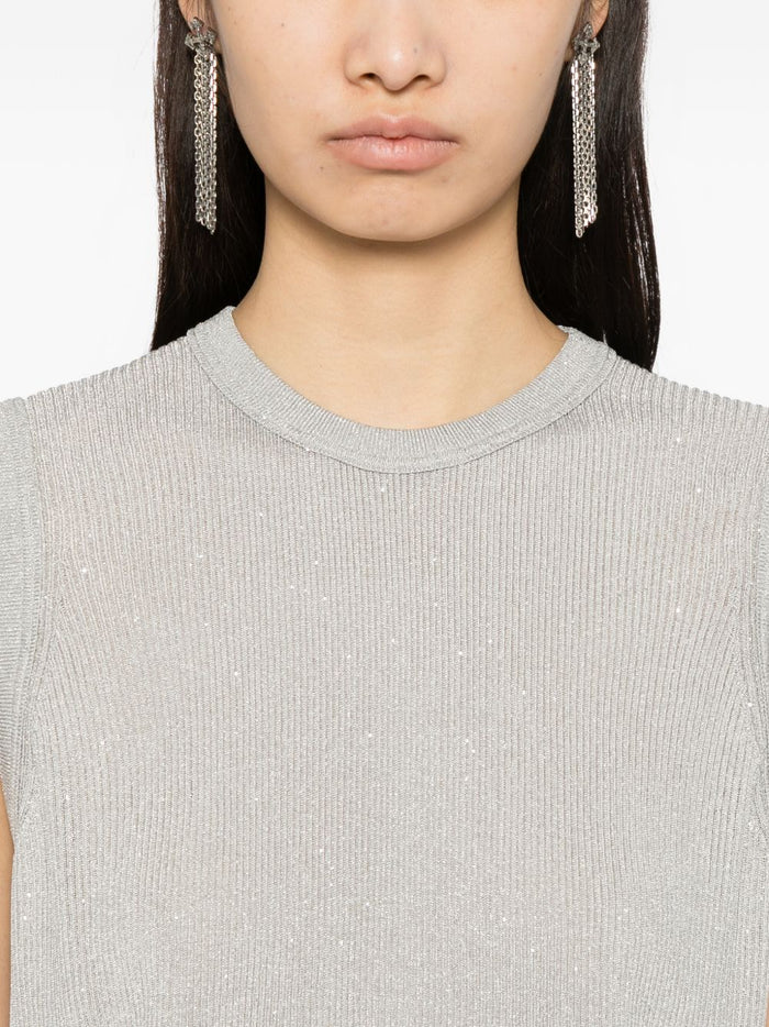 Tom Ford Top Silver Viscose