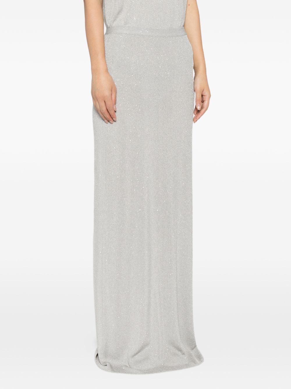 Tom Ford Skirts Silver Viscose