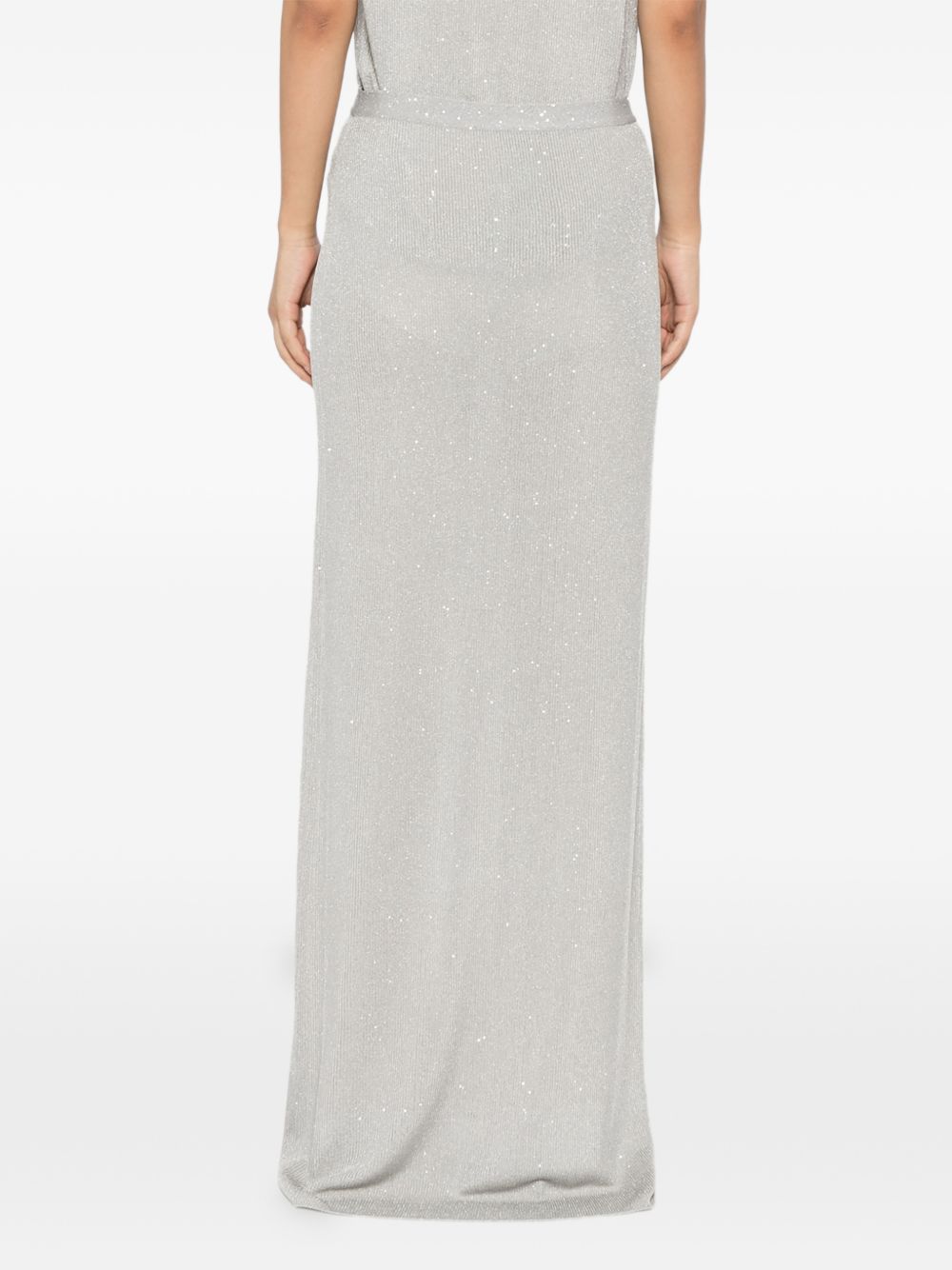 Tom Ford Skirts Silver Viscose