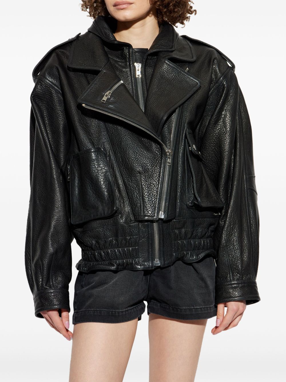 Isabel Marant Jackets Black Lamb Leather