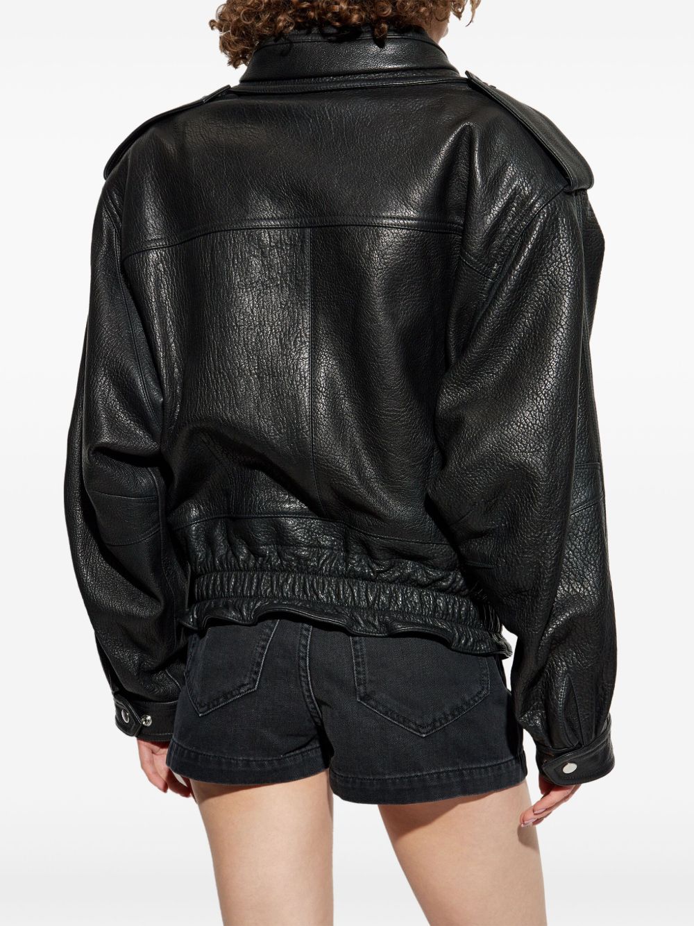 Isabel Marant Jackets Black Lamb Leather