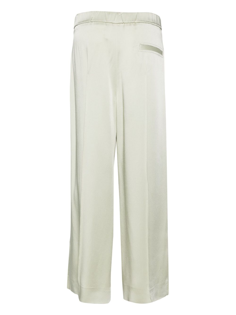 Jil Sander Trousers Verde Chiaro Acetate Viscose