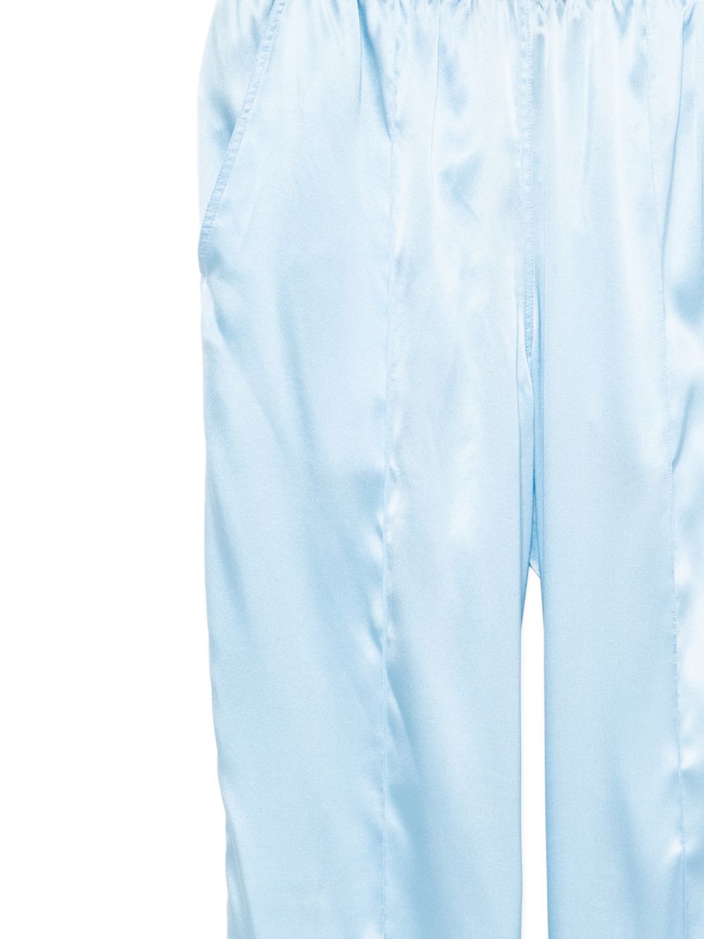 Tom Ford Trousers Clear Blue Silk