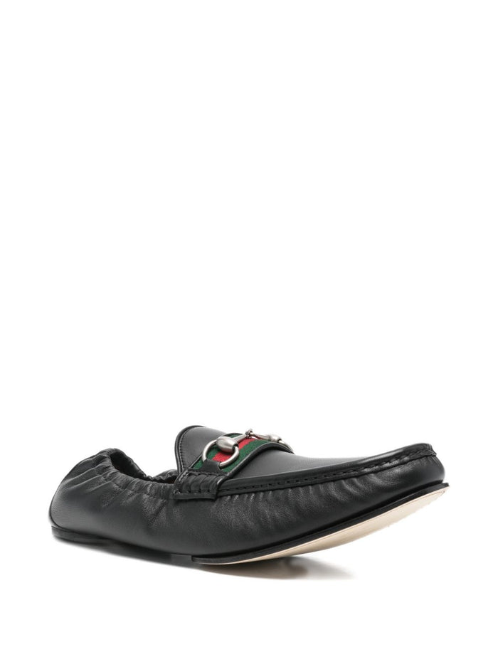 Gucci Flat shoes Black Lamb Leather
