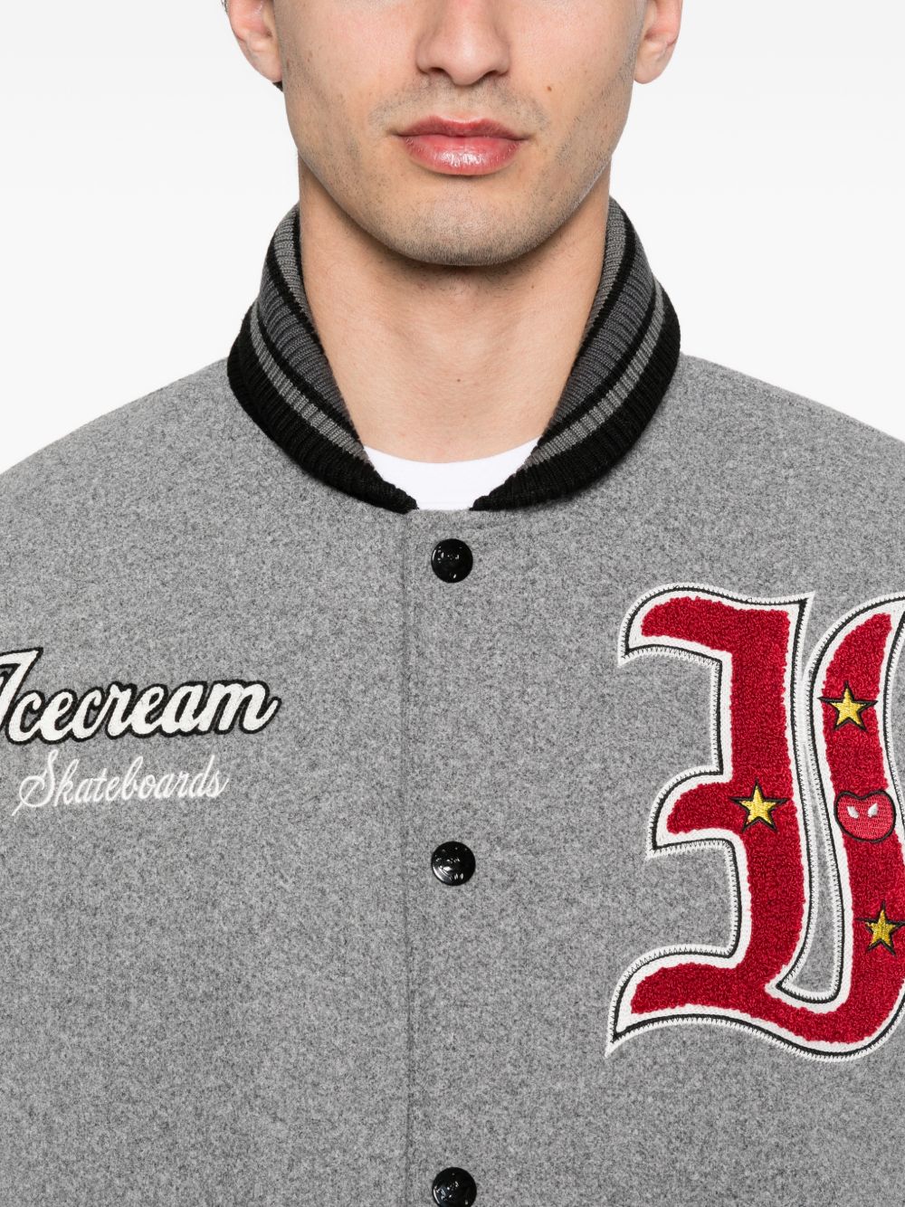 ICECREAM Coats Grey Outer: Polyester