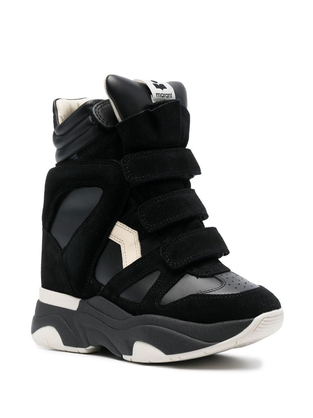Isabel Marant Sneakers Black Cow Leather