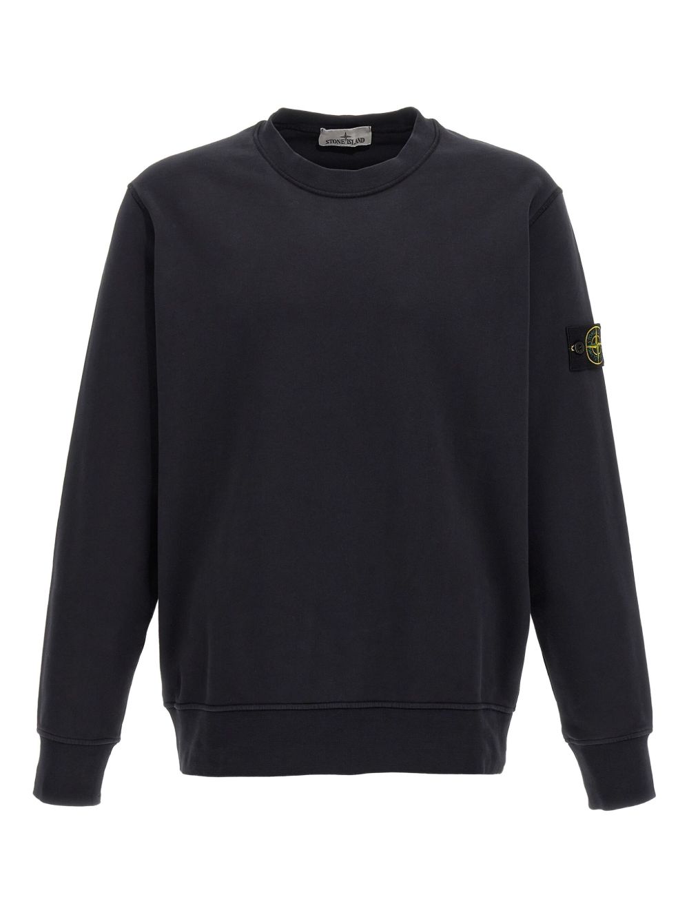 Stone Island Sweaters Black Cotone