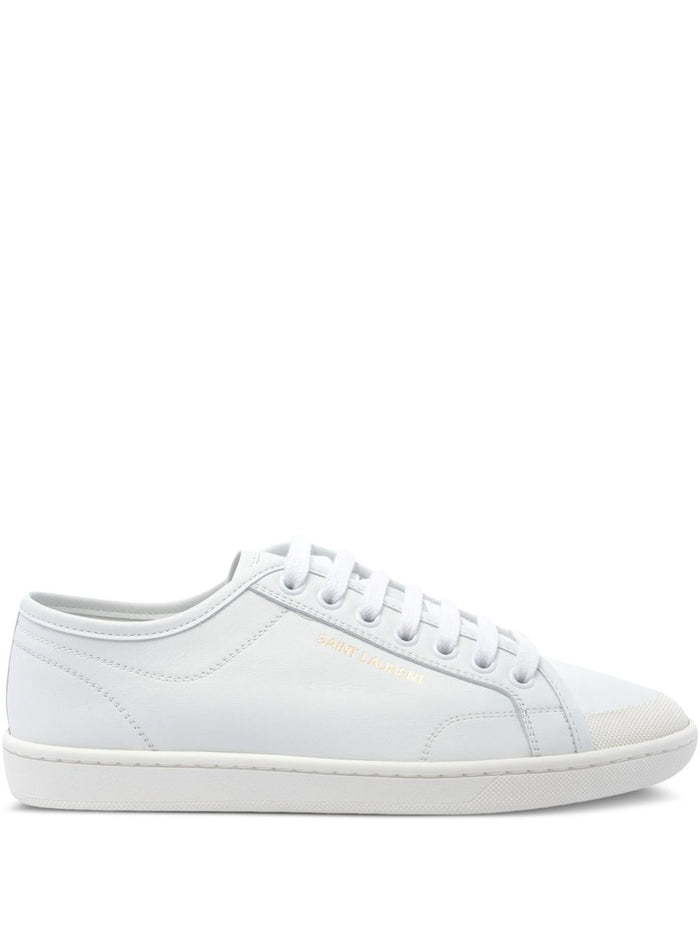 Saint Laurent Sneakers White Calf Lather