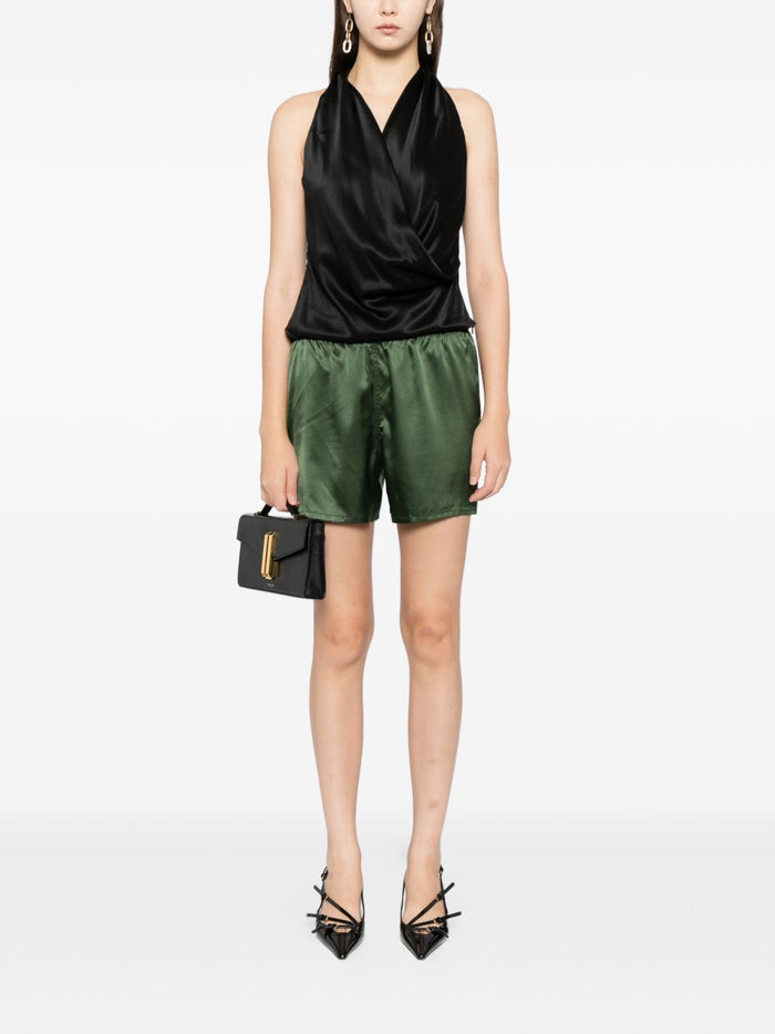Tom Ford Shorts Green Silk