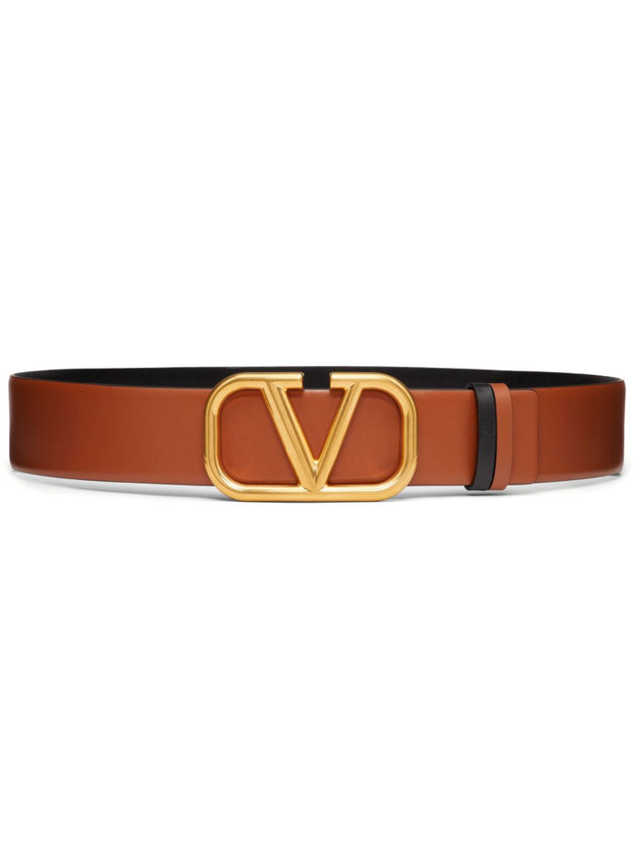 Valentino Garavani Belts Leather Brown Calf