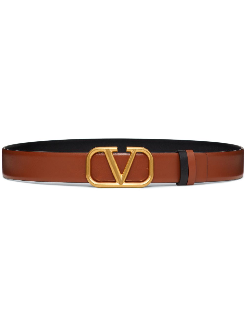 Valentino Garavani Belts Leather Brown Calf