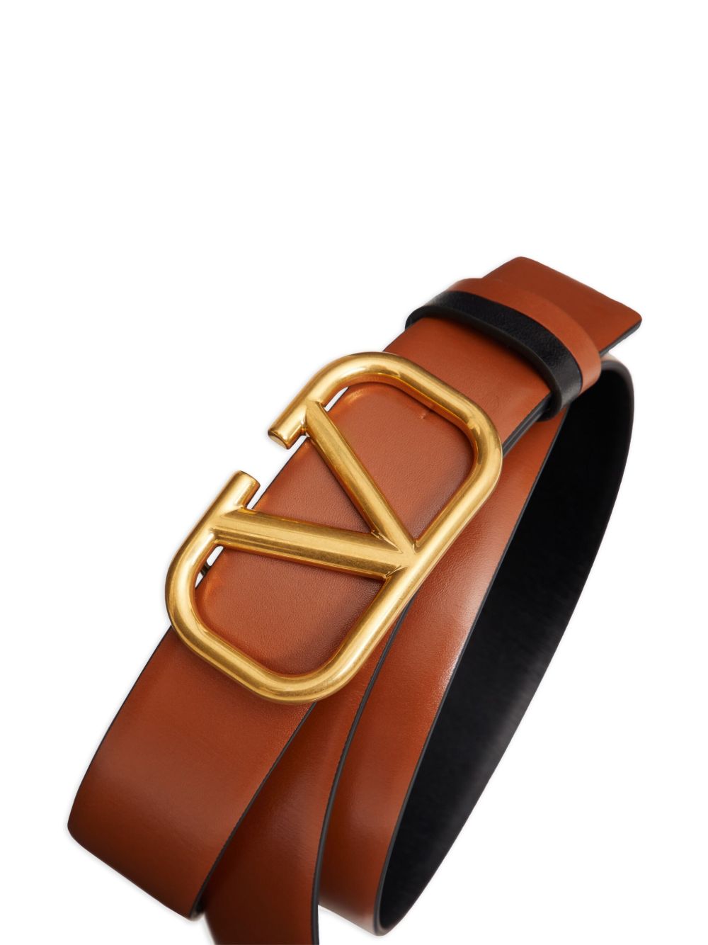 Valentino Garavani Belts Leather Brown Calf