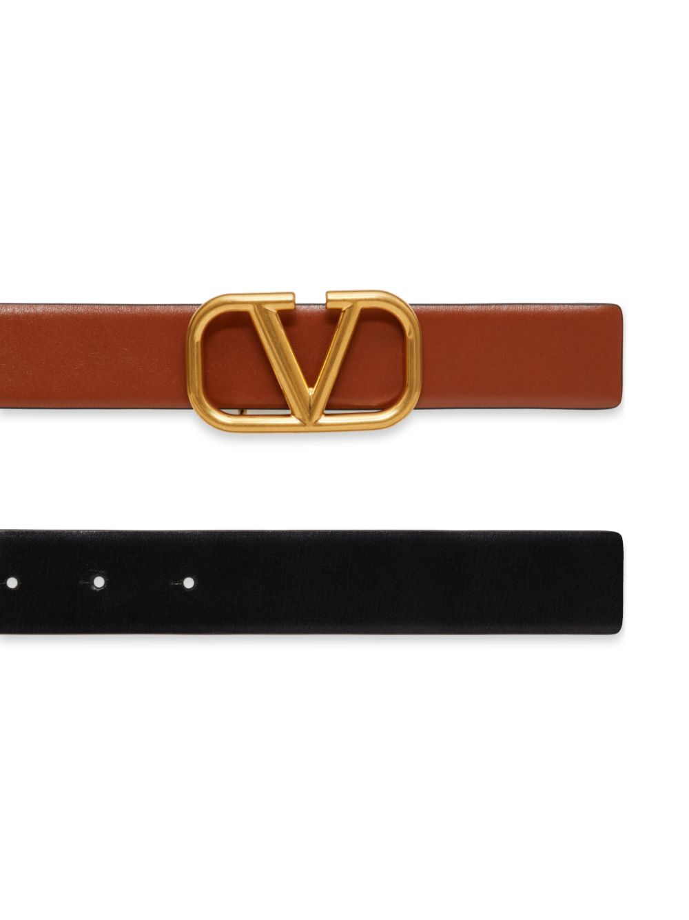 Valentino Garavani Belts Leather Brown Calf