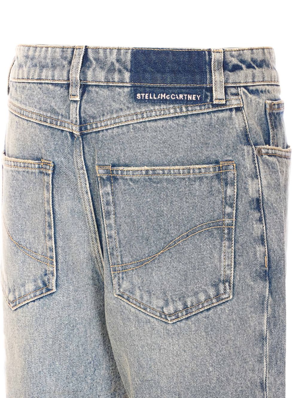 Stella McCartney Jeans Blue Metallo