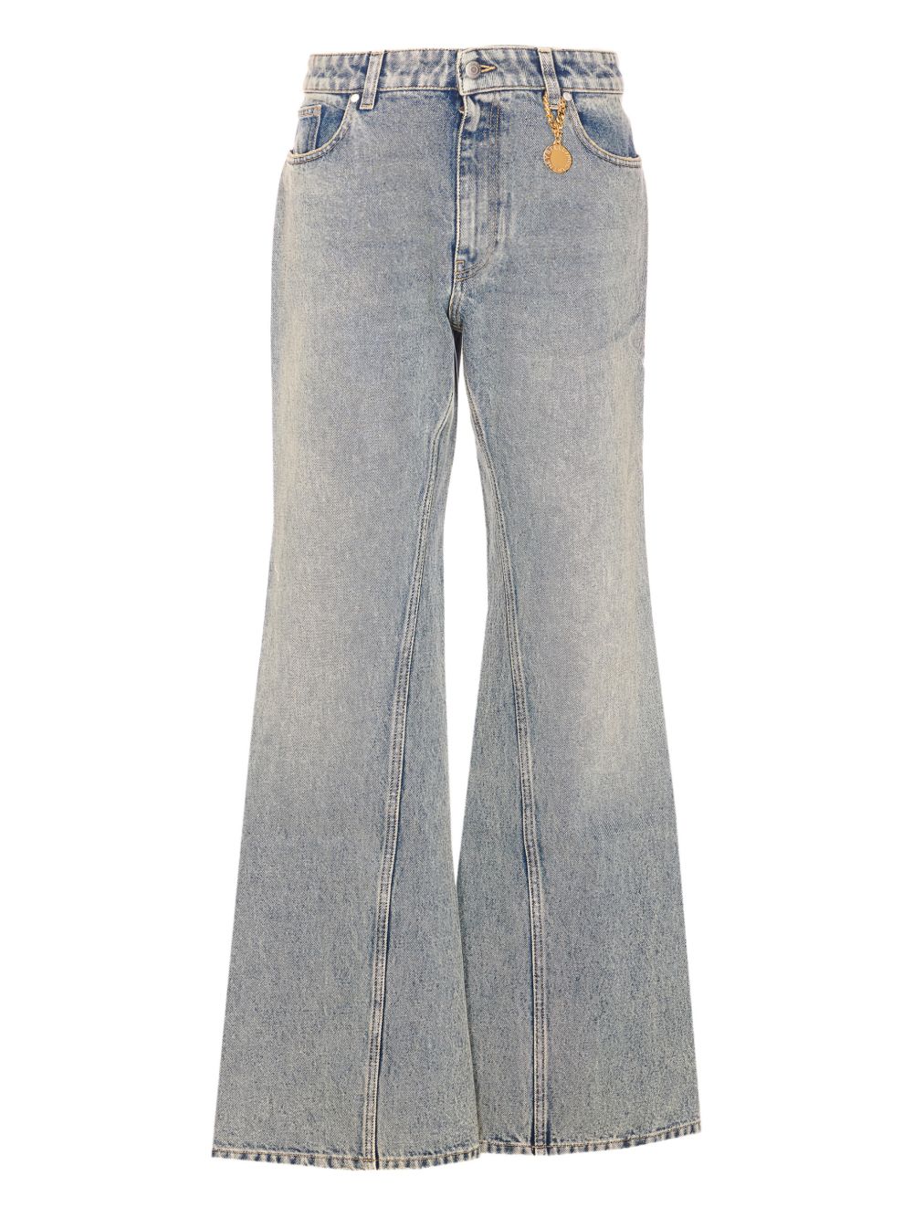 Stella McCartney Jeans Blue Metallo