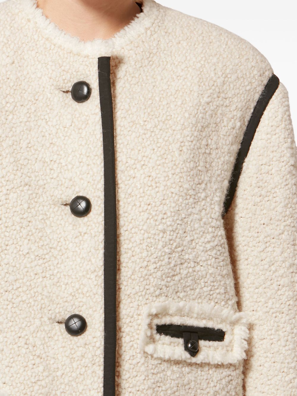 Isabel Marant Jackets Beige Arilic Wool Polyester
