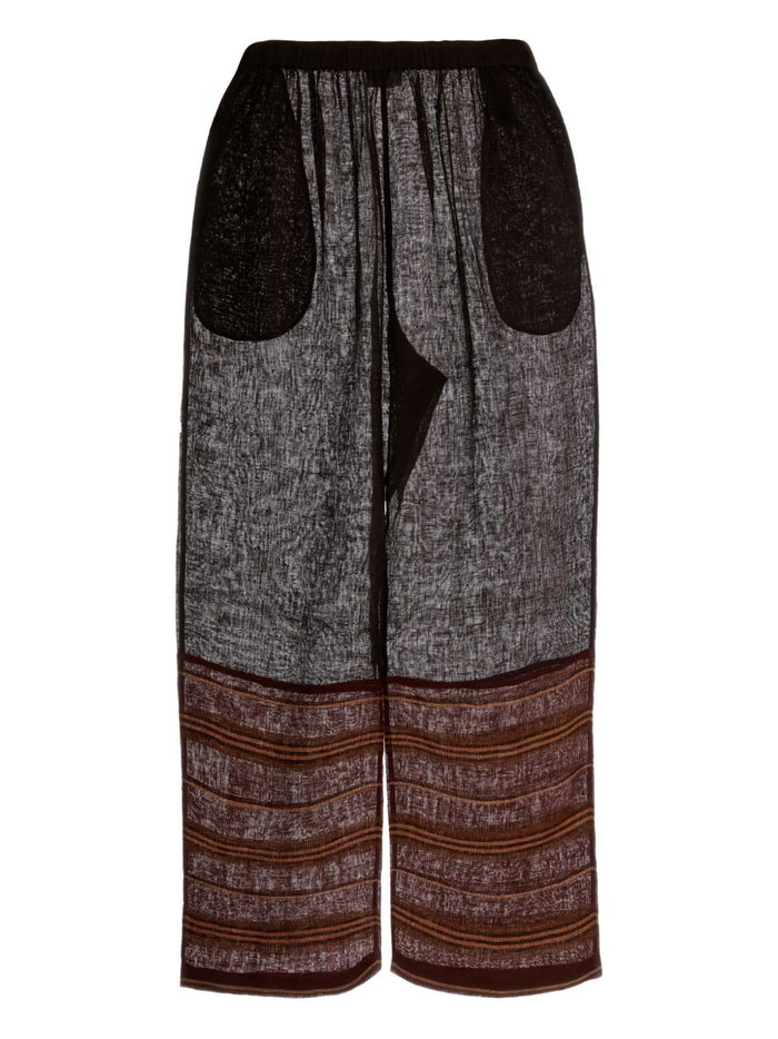 Tory Burch Sea clothing Brown Linen/flax