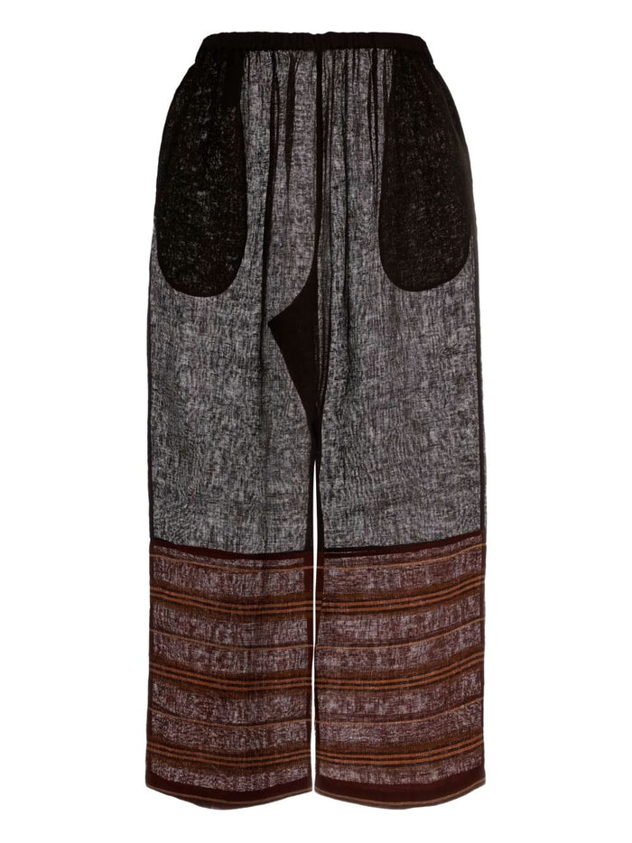 Tory Burch Sea clothing Brown Linen/flax