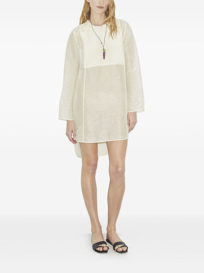 Tory Burch Dresses Ivory Linen