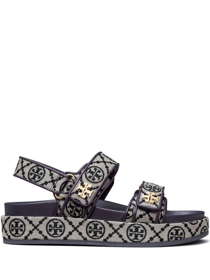 Tory Burch Sandals Blue Polyester