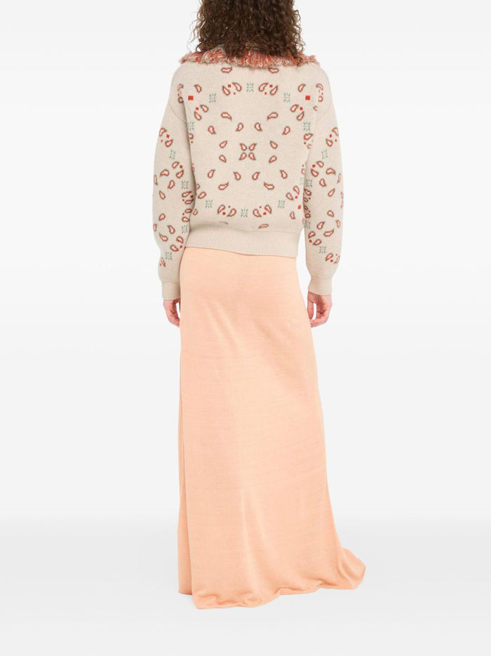 Alanui Sweaters Beige Virgin Wool