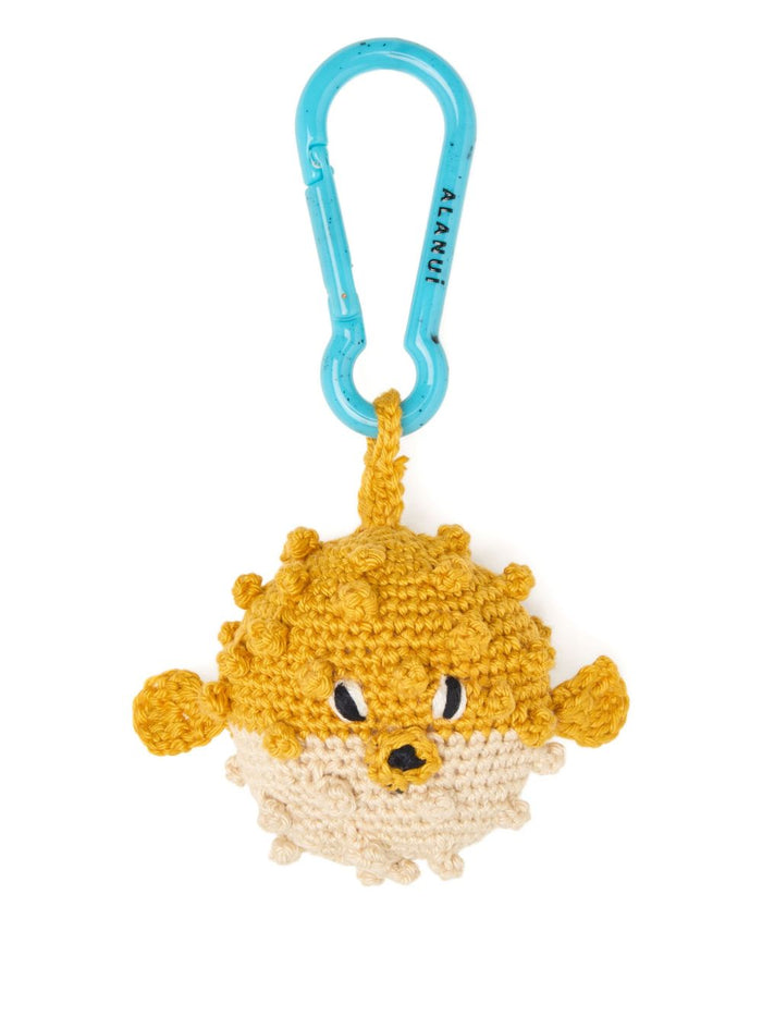 Alanui Keychains Yellow Cotton