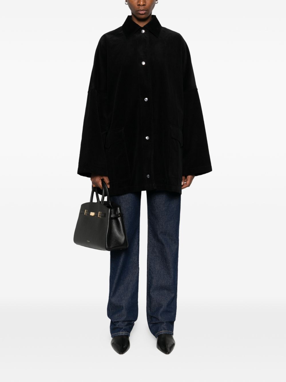 TOTEME PRE Jackets Black Cotton