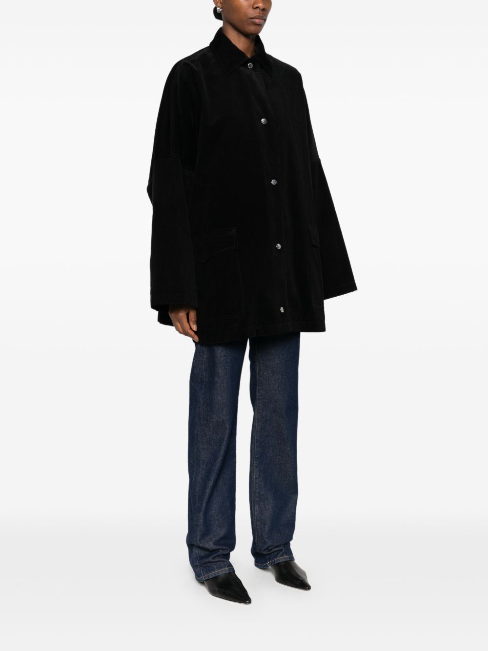 TOTEME PRE Jackets Black Cotton