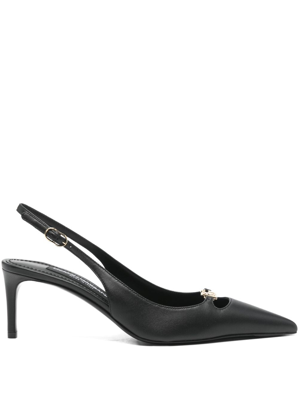 Dolce & Gabbana With Heel Black Calf Leather