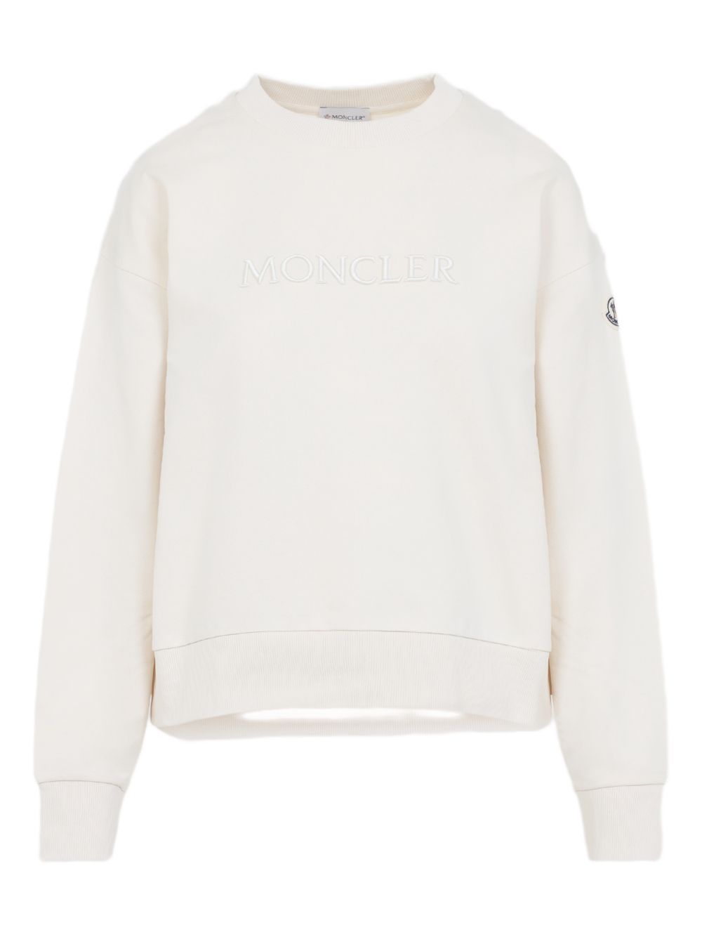 Moncler Sweaters Beige Cotton