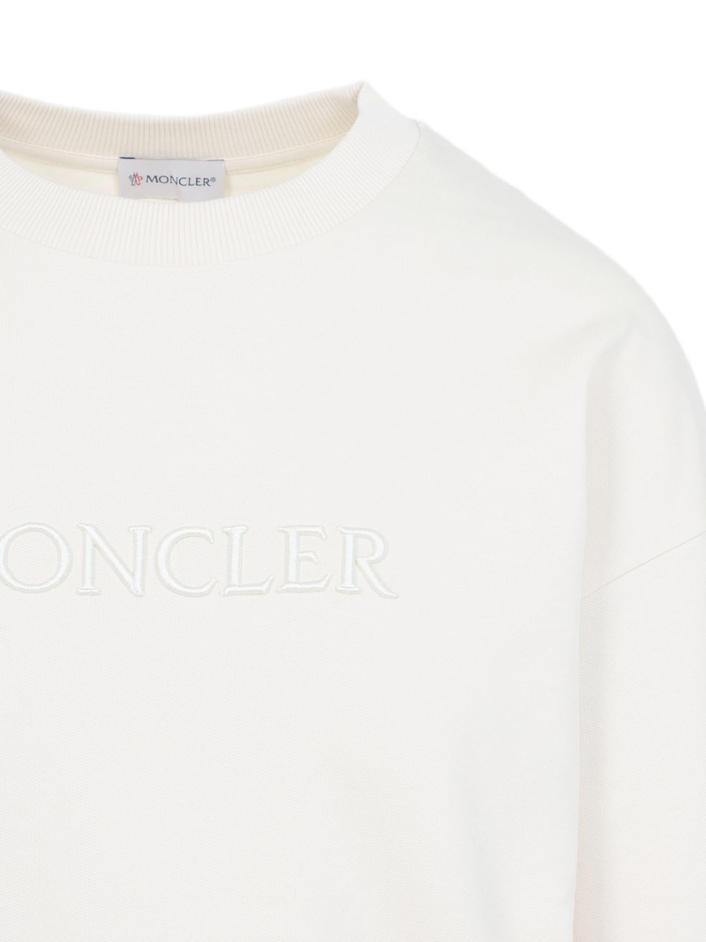 Moncler Sweaters Beige Cotton