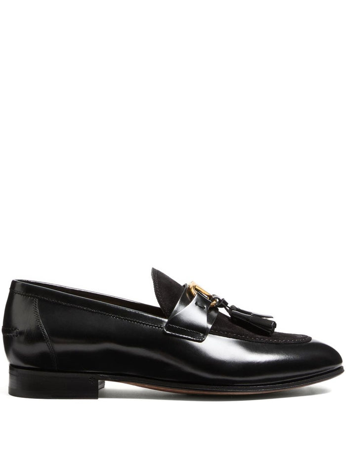 Valentino Garavani Flat shoes Black Calf Leather