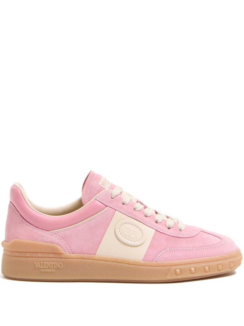 Valentino Garavani Sneakers Pink Calf Leather