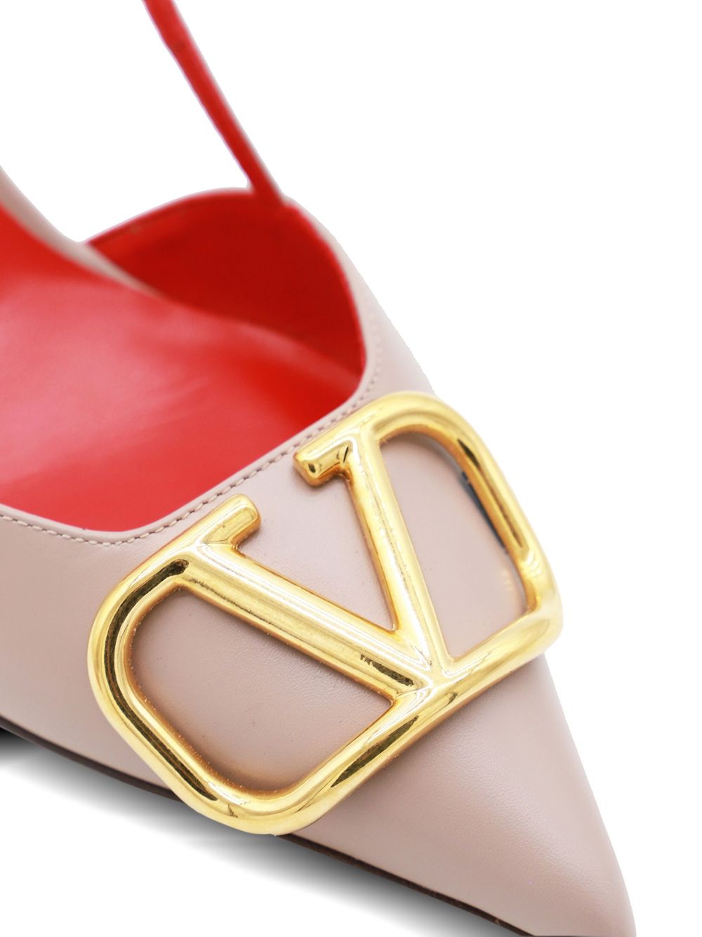 Valentino Garavani With Heel Powder Calf Leather