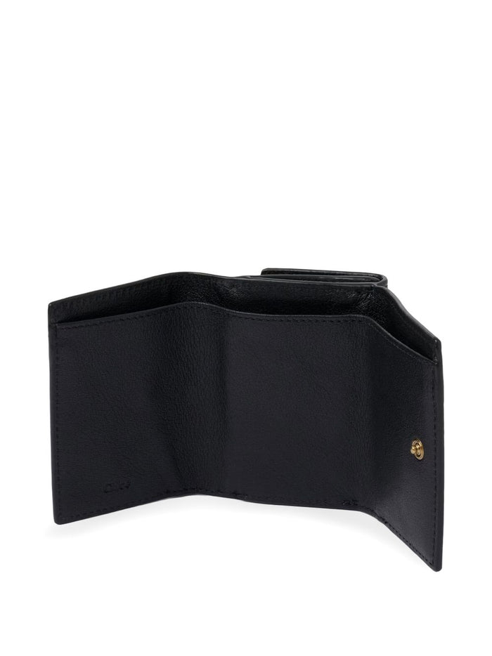 Chloè Wallets Black Leather