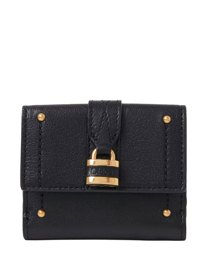 Chloè Wallets Black Leather