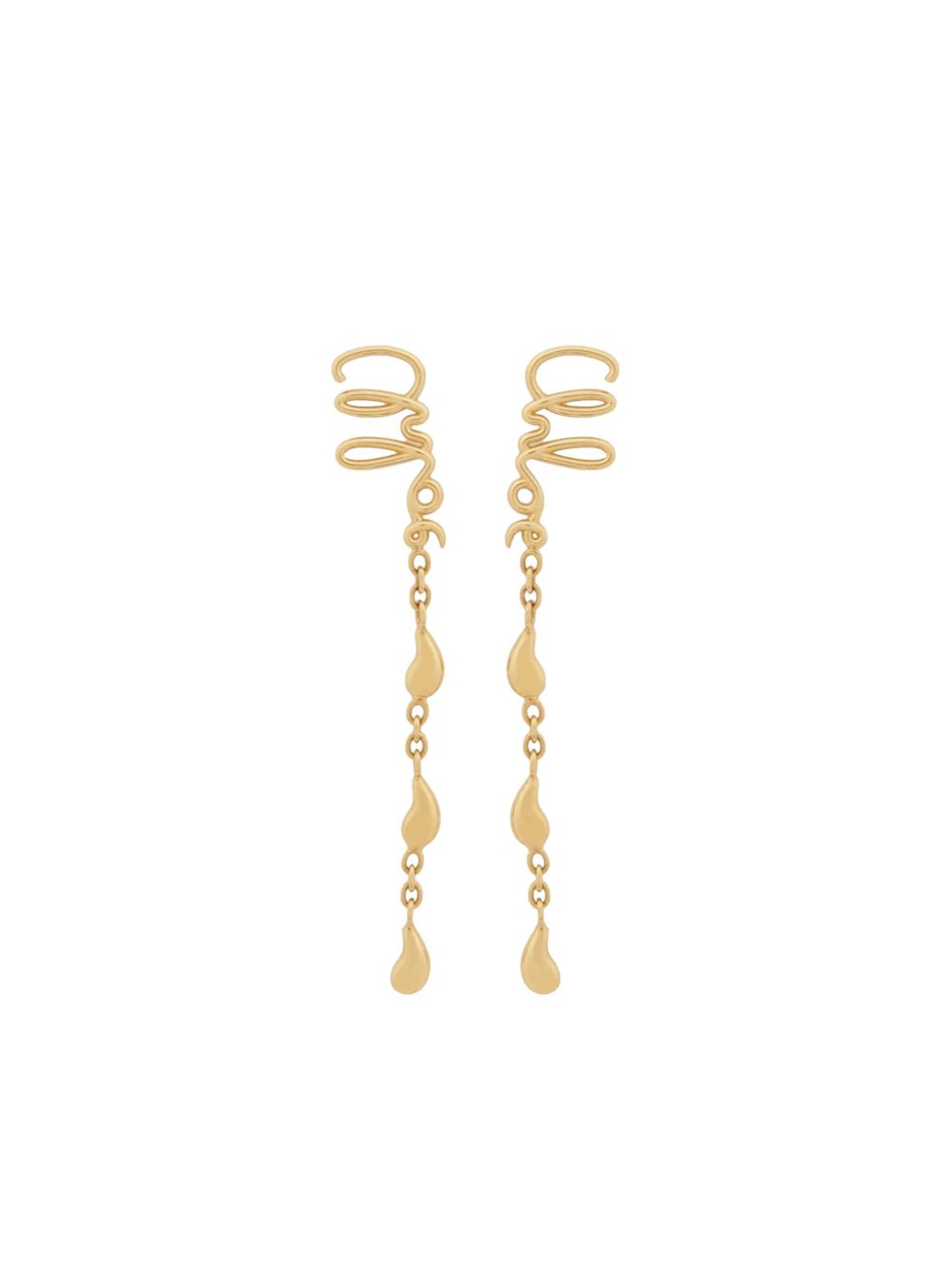 Chloè Bijoux Golden Brass